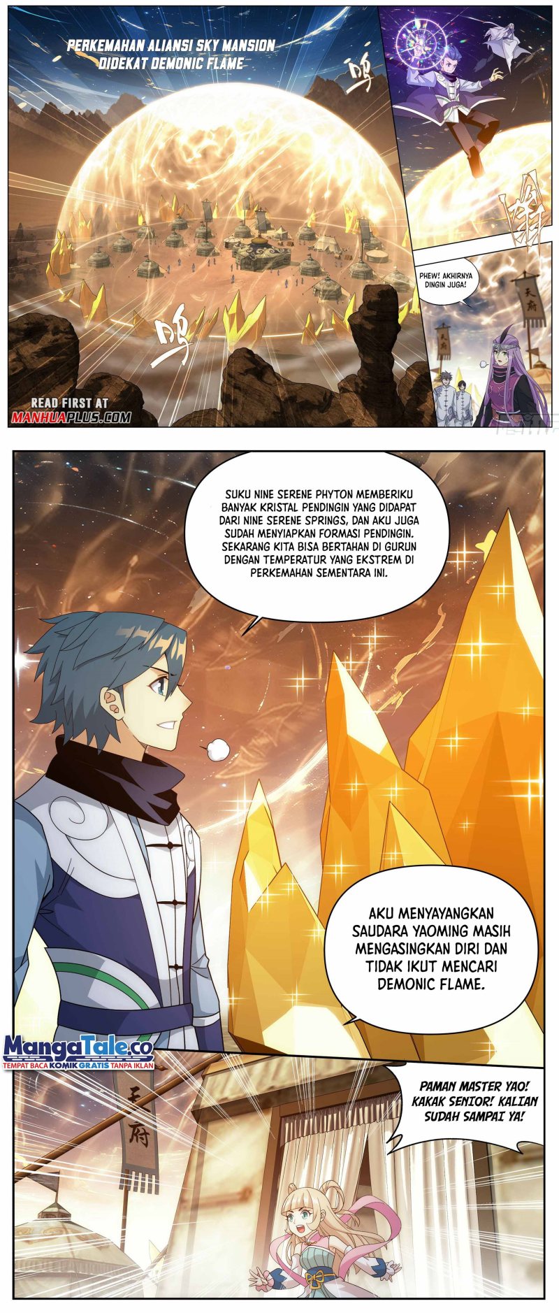 Battle Through the Heavens Chapter 415 Bahasa Indonesia
